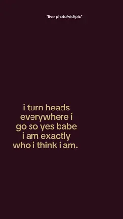 Who I think I am