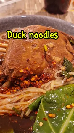 Duck noodles 