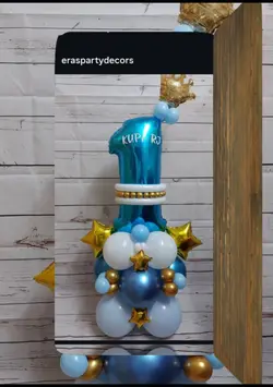 Balloon stand templa