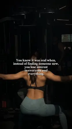 you know