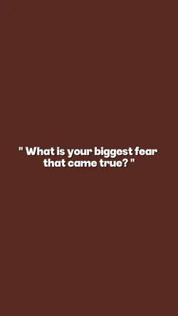 biggest fear