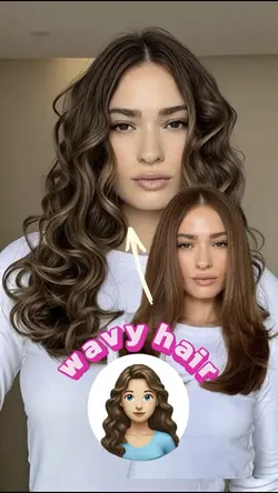 wavy hair filter