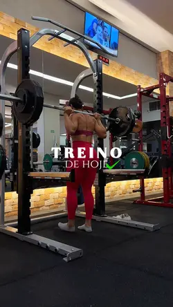 Treino de hoje 