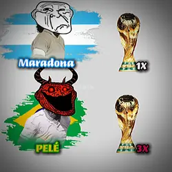 PELE VS MARADONA 
