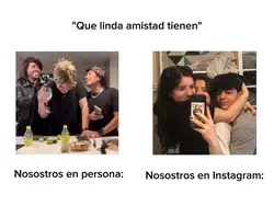 En persona/ En insta