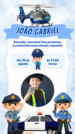 CONVITE POLICIA