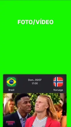 Brasil vs Noruega