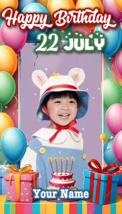 Birthday 22 July