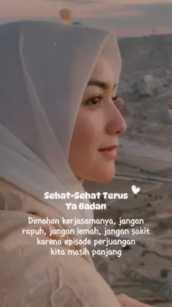 sehat-sehat terus ya
