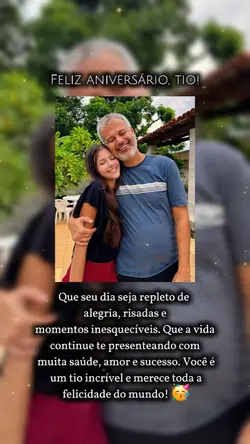 parabéns tio