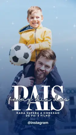 Feliz dia dos pais 