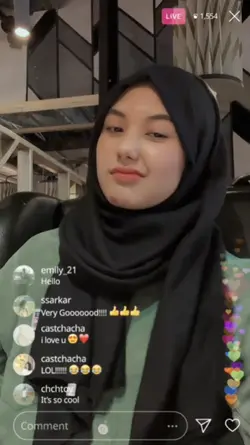 Frame live tiktok