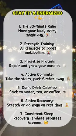 stay fit