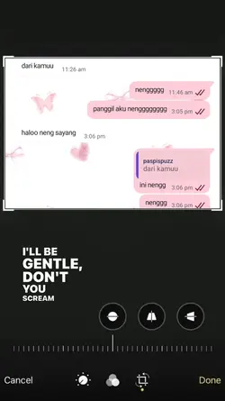 i'll be gentle don't