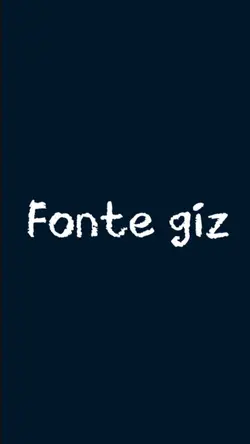 Fonte giz