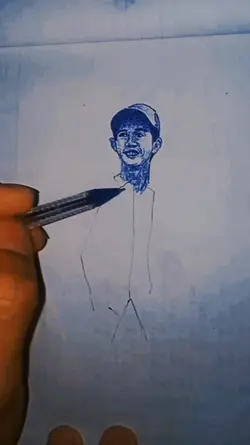 Drawing stickman jes