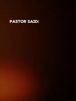 PASTOR SAID