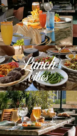 lunch vibes