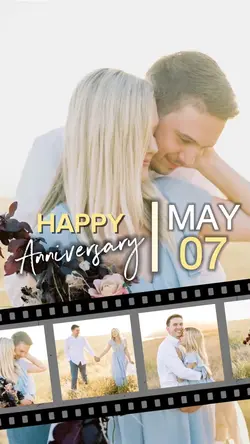 Happy anniv 7 may