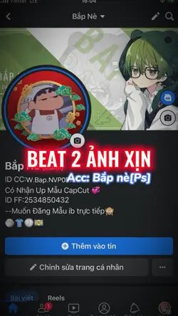 beat 2 ảnh xịn