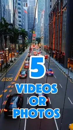 5 videos or photos