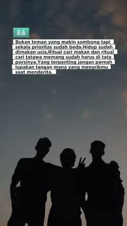 Bukan Teman Sombong