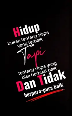 berpura pura baik