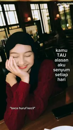 kamu tau alasan aku