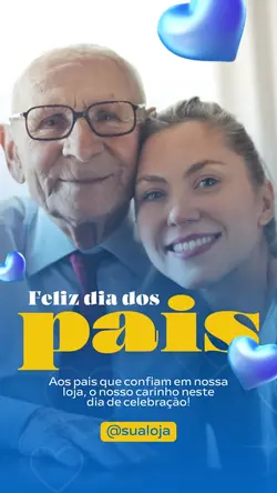 Feliz dia dos pais