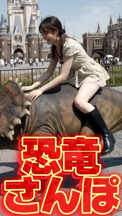 ジュラシックパーク！恐竜とさんぽ