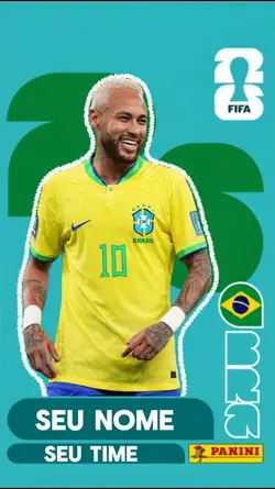 Sua carta da copa 26