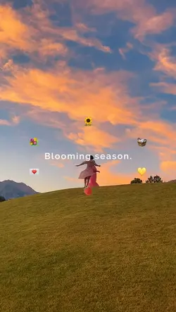 Blooming season