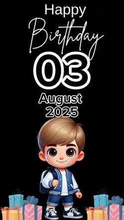 HBD My Son 03 August