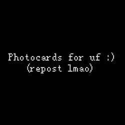 Photocards for uf