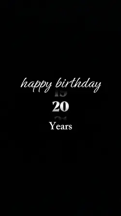 hbd 20years