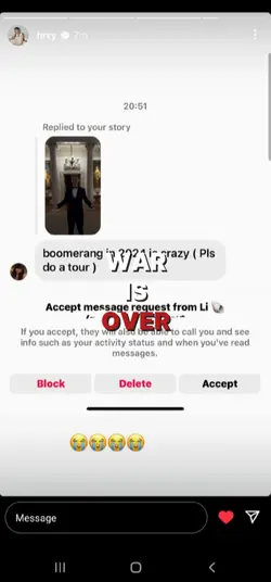 war is over