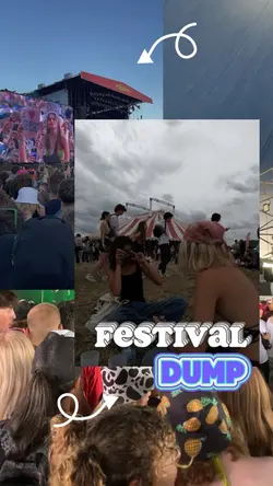Festival dump
