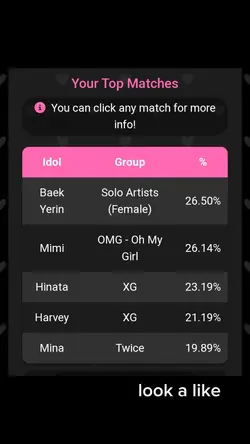 kpop visage 
