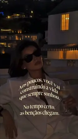 Vídeo com frase