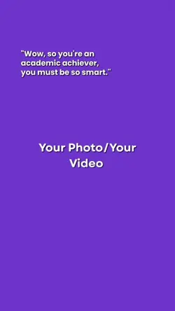 you must be so smart