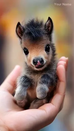 cute tiny horse 