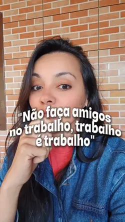 Trabalho é trabalho