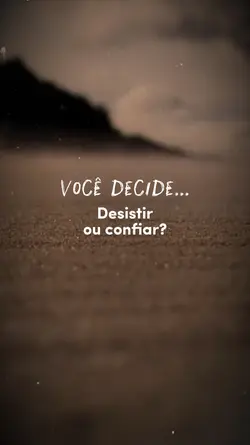 Você decide