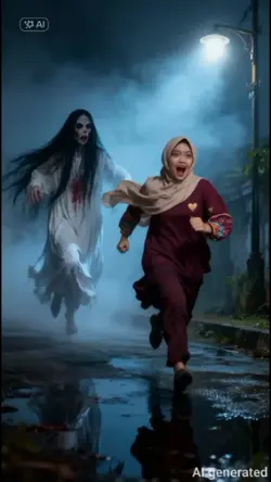 dikejarhantusenyum