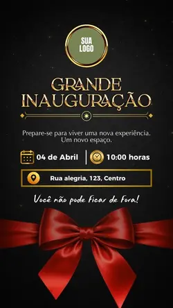 Inauguração loja