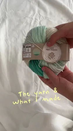 The yarn & I made 