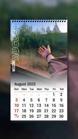 WELCOME AUGUST