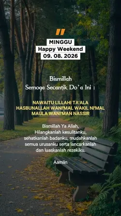Minggu 9 Agustus2026