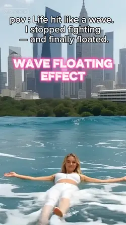 wafe floating effect