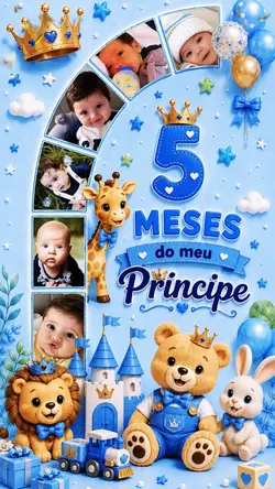 5 mêsversario menino